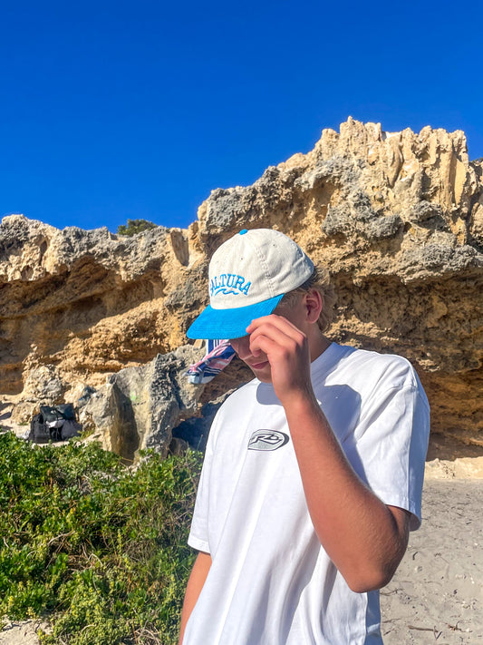 Saltura Ocean Blue Corduroy Hat