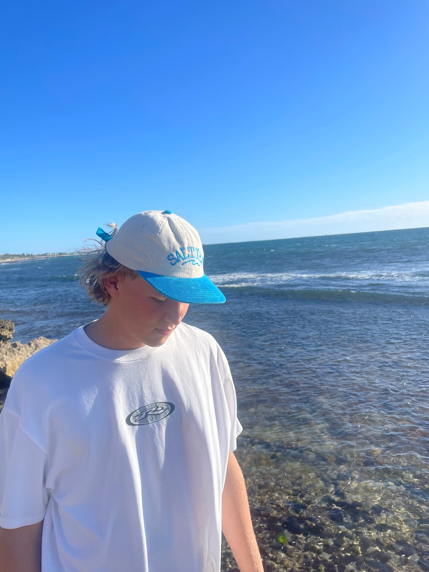 [PRE-ORDER] Saltura Ocean Blue Corduroy Hat