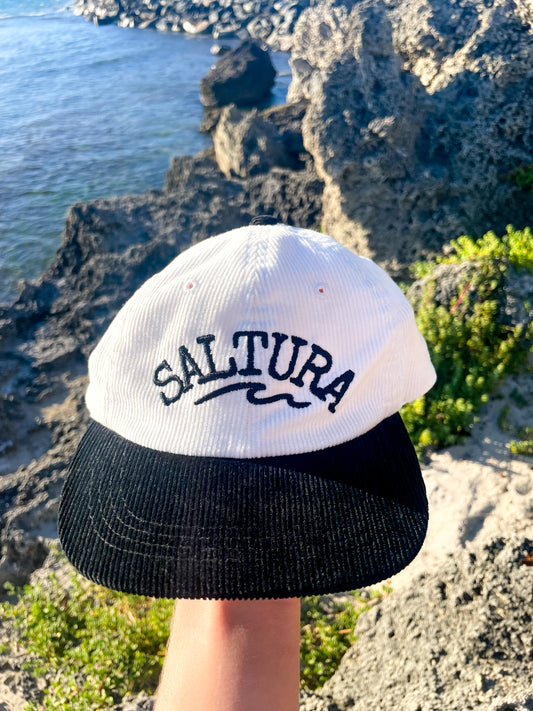 [PRE-ORDER] Saltura Black & White Corduroy Hat