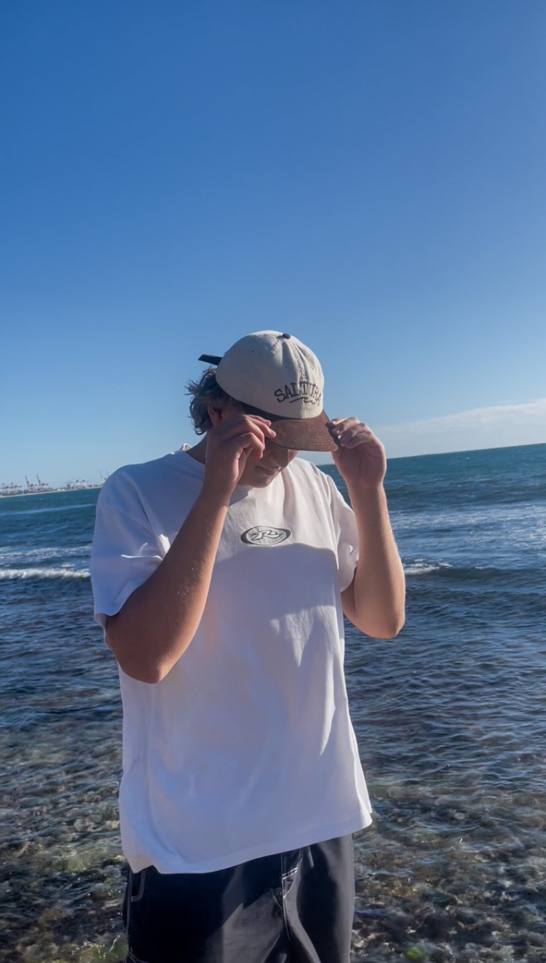 [PRE-ORDER] Saltura Brown Corduroy Hat