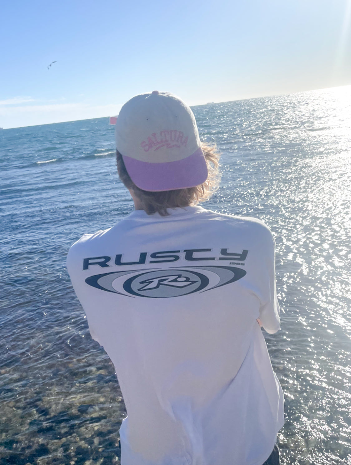 [PRE-ORDER] Saltura Baby Pink Corduroy Hat